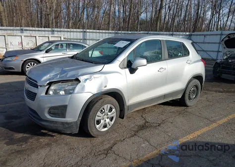 2015 Chevrolet Trax 1Ls z USA, uszkodzony, nr VIN 3GNCJKSBXFL192700